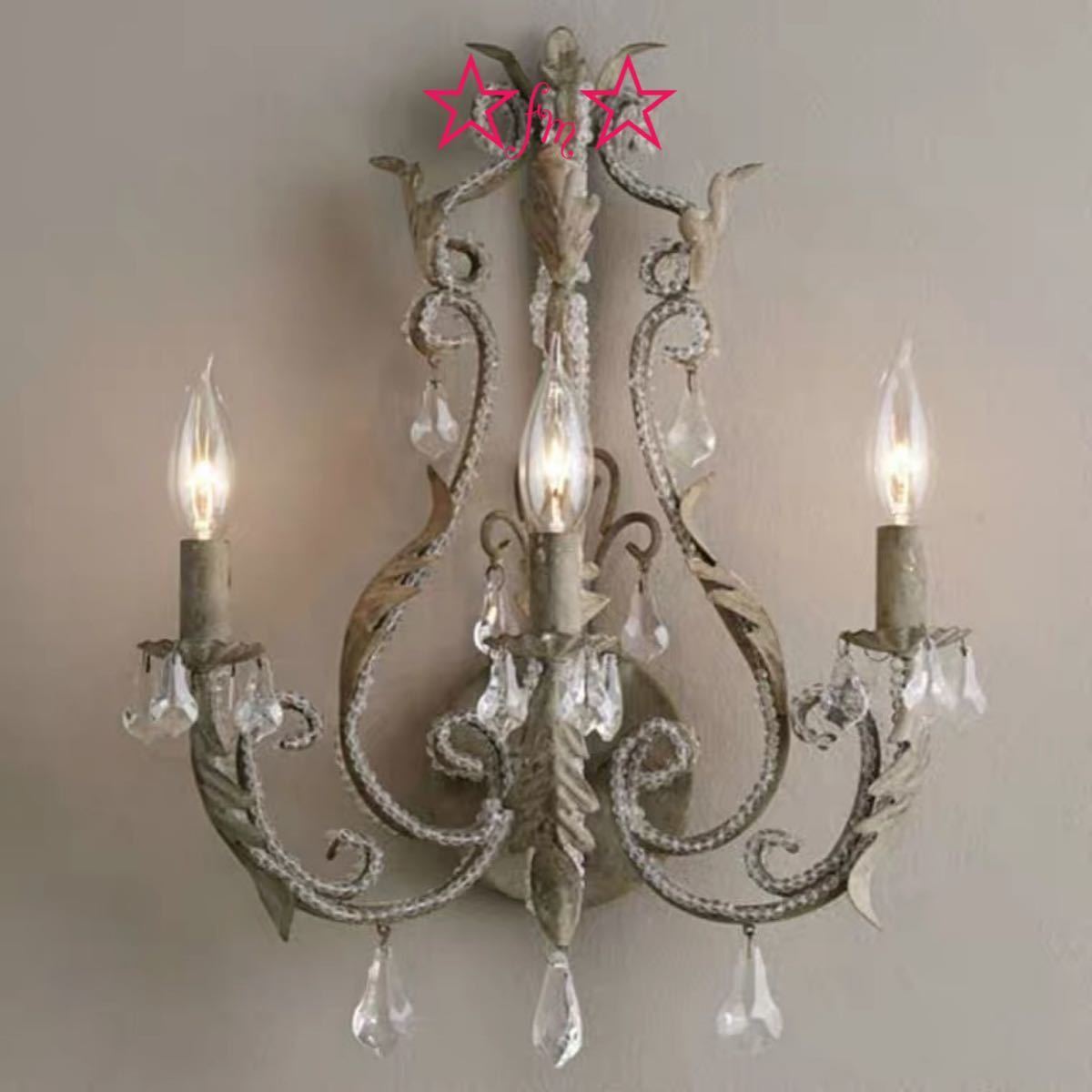 高級水晶壁掛け照明 ブラケットライト 壁掛け灯 玄関照明 間接照明 ．インテリア照明