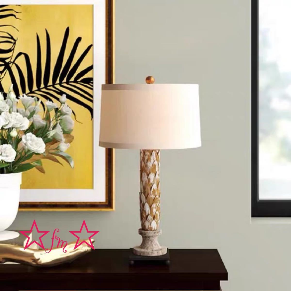 A000240照明スタンドライト テーブルランプ デスクライト 卓上ステンド ．高級スタンド 高さ66cm