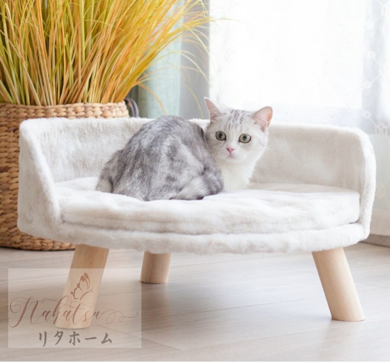 A000396豪華犬用ベッド　お昼寝 ペットソファ小型犬寝床 座布団 ふかふか ペット用ベッド　Mサイズ