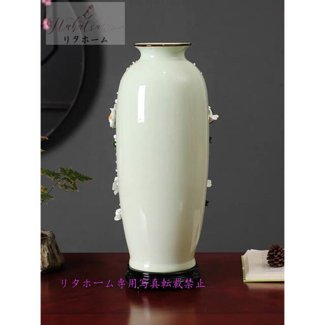 A000411ヨーロッパ式花瓶  部屋飾り 応接間 高級花瓶 置き物