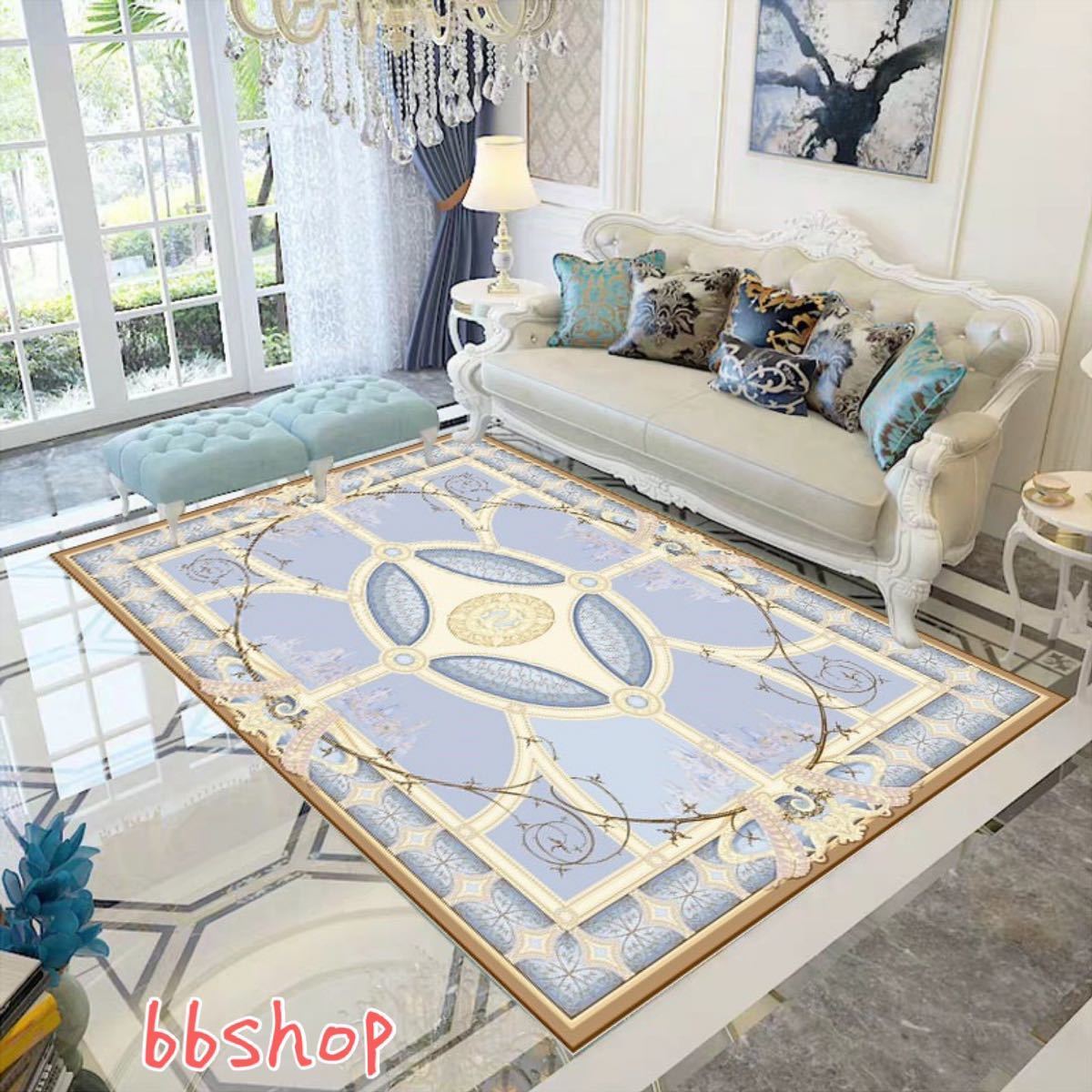 樂天商城 - A000547高級感カーペット ラグマット160x230cm ホットカーペット対応 玄関マット サイズオーダー可能