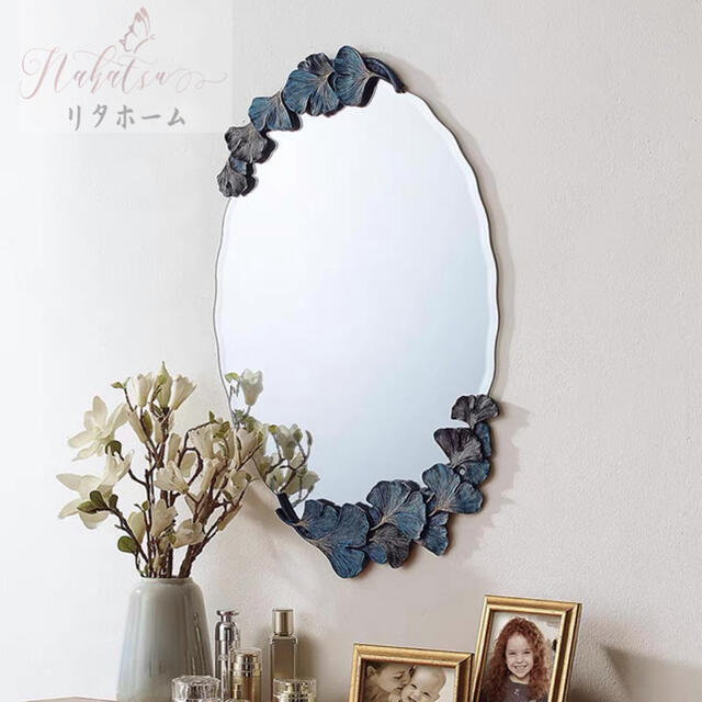 A000580壁掛け鏡 壁掛け 壁掛けミラー ウォールミラー 50x86cm 豪華鏡