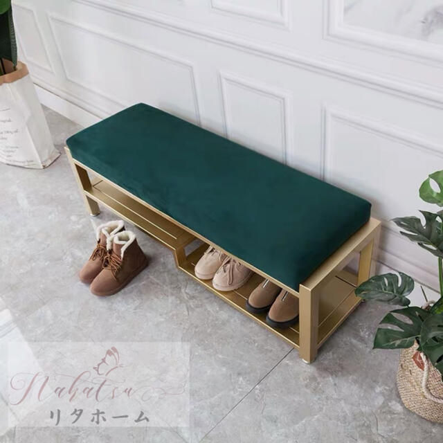 A000646イス椅子 洋式 下駄箱 スツール 靴 腰掛け 収納 実用的 腰掛ヨーロッパ式