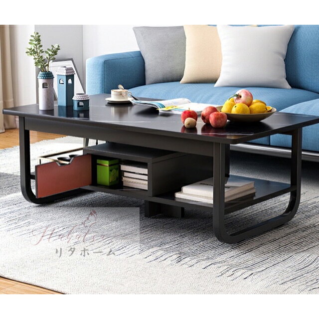 A000653テーブル ローテーブル.センターテーブル .サイドテーブル コーヒーテーブル [2]