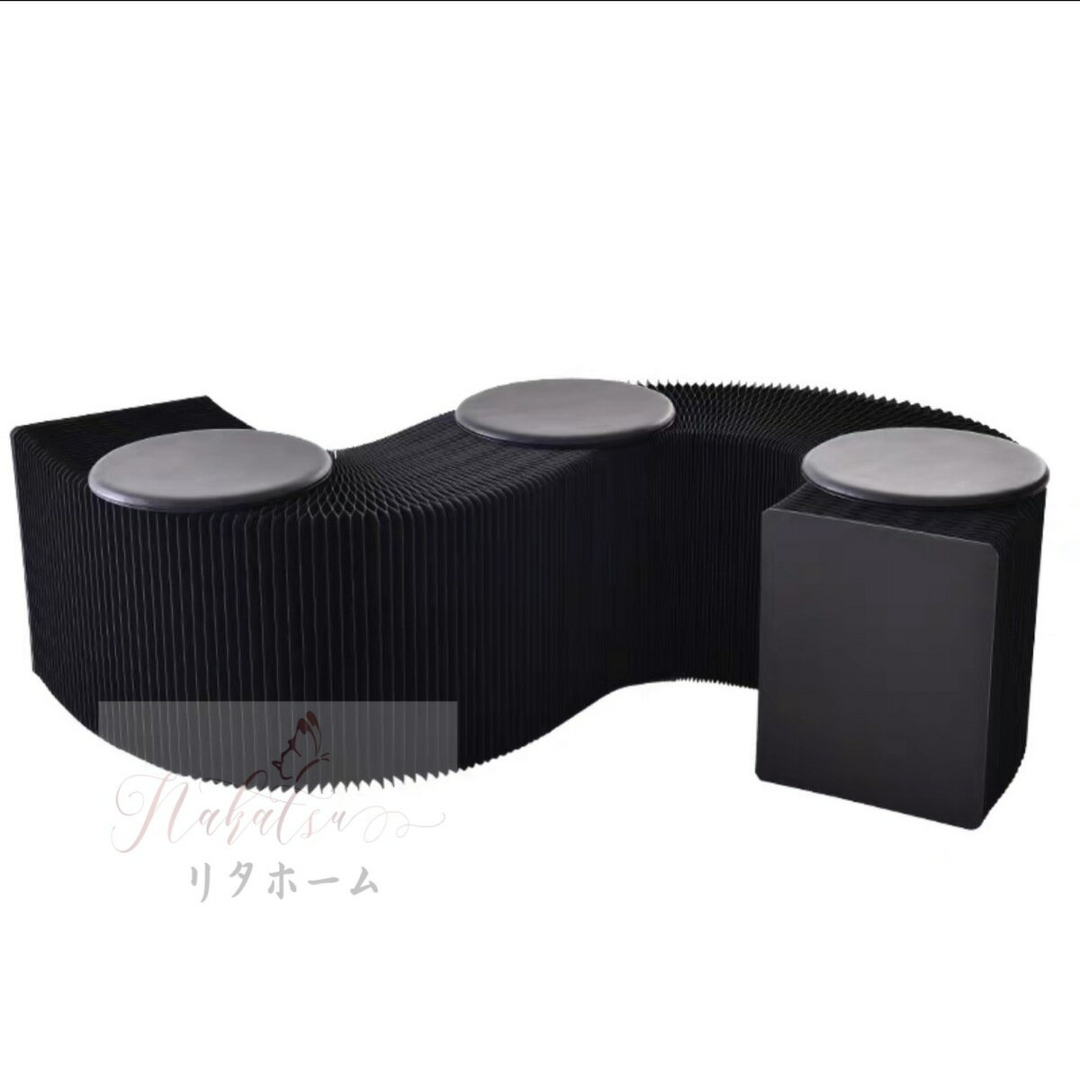 楽天リタハウス　楽天市場店A049327INS世界で人気な椅子 竹製 肉厚座面 北欧伸縮イス椅子 折り畳み 綺麗