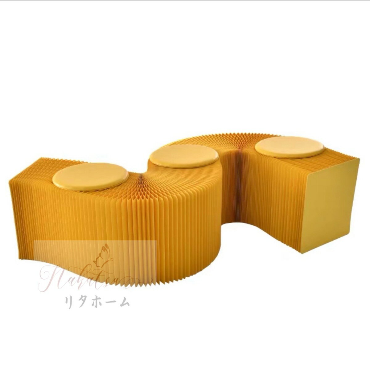 A049331INS世界で人気な椅子 竹製 肉厚座面 北欧伸縮イス椅子 折り畳み 綺麗