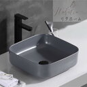 A000882高級洗面台 洗面ボウルセット .洗面ボール 陶器 手水鉢 蛇口 排水金具付き