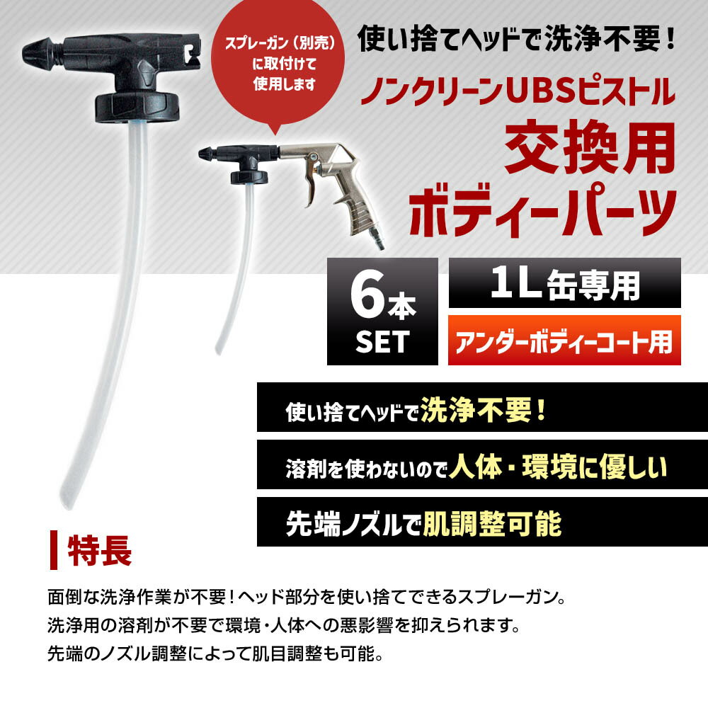 ENDOX ����ɥå��� �Υ󥯥꡼�� UBS �ԥ��ȥ� �򴹥إå� �ܥǥ����ѡ��� 6�� ���å� ������ 1L�̸���40mm ������������� ���åԥ󥰥����� ��ץ����饤�ʡ� ��Ǵ���� �������� ���� 61558