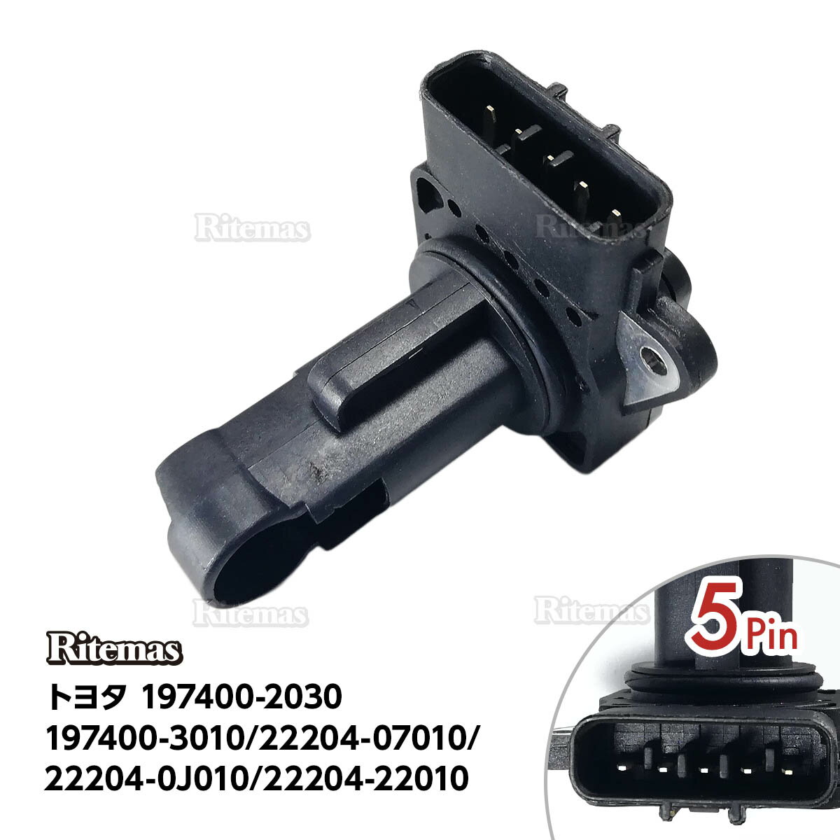 エアマスセンサー エアフロセンサー エアフロメーター bBオープンデッキ NCP30 NCP31 NCP35 NCP34 197400-2030 197400-3010 22204-07010 22204-0J010 22204-22010