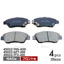 フロント ブレーキパッド ホンダ インサイト ZE2 ZE3 フロント用 ディスクパッド 左右set 4枚 H21/2～ 45022-TK6-A00 45022-SZT-J00 45022-TF2-J00