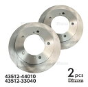 フロント ブレーキローター ブレーキディスク トヨタ エスティマ AHR10W ブレーキ ディスクローター 43512-44010 43512-33040