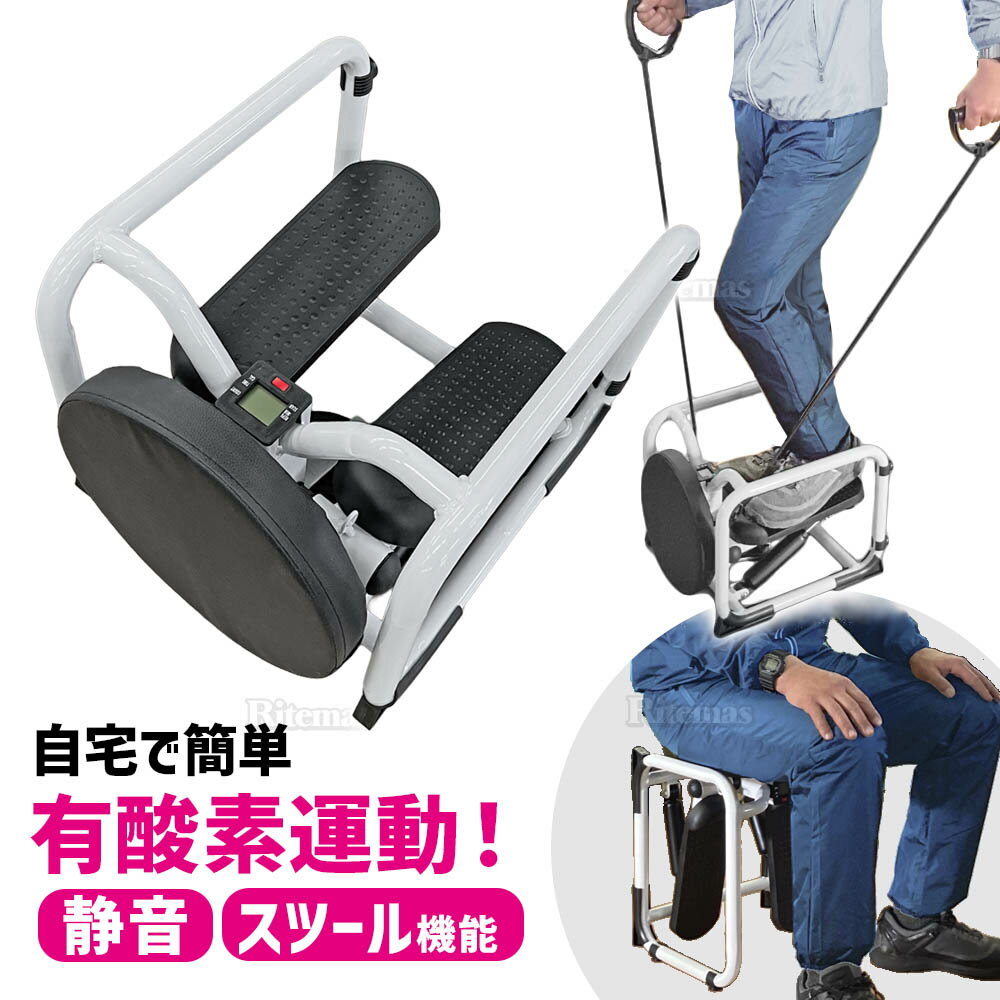 サイドステッパー 室内 運動器具 ステッパー 静音 健康 マルチフィットネス スツール パワーバンド付 器具 有酸素運動 器具 踏み台昇降 健康 器具 ツイストステッパー フィットネス 健康器具 足踏み ひねり運動 ミニステッパー