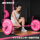 【インフルエンサー専用8%OFF】RITFIT バーベルプレート ダンベルプレート ラバープレート バンパープレート 5KG オールラバーコーティング ウェイト...