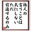 名言「他人の言うことは気にしない、ただ前進するのみ」額付き書道色紙／受注後直筆（名言 グッズ 偉人 座右の銘 壁掛け 贈り物 プレゼント 故事成語 諺 格言 有名人 人気 おすすめ）