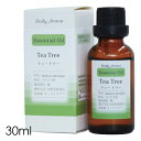 アロマオイル 精油 大容量【デイリーアロマ エッセンシャルオイル ティートリー 30ml】アロマ 清潔感 グリーン アロマディフューザー ティートゥリー