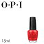 オーピーアイ ネイル【OPI NL A16 ネイルラッカー ザ スリル オブ ブラジル 15ml】赤 レッド マニュキア The Thrill of Brazil 検定