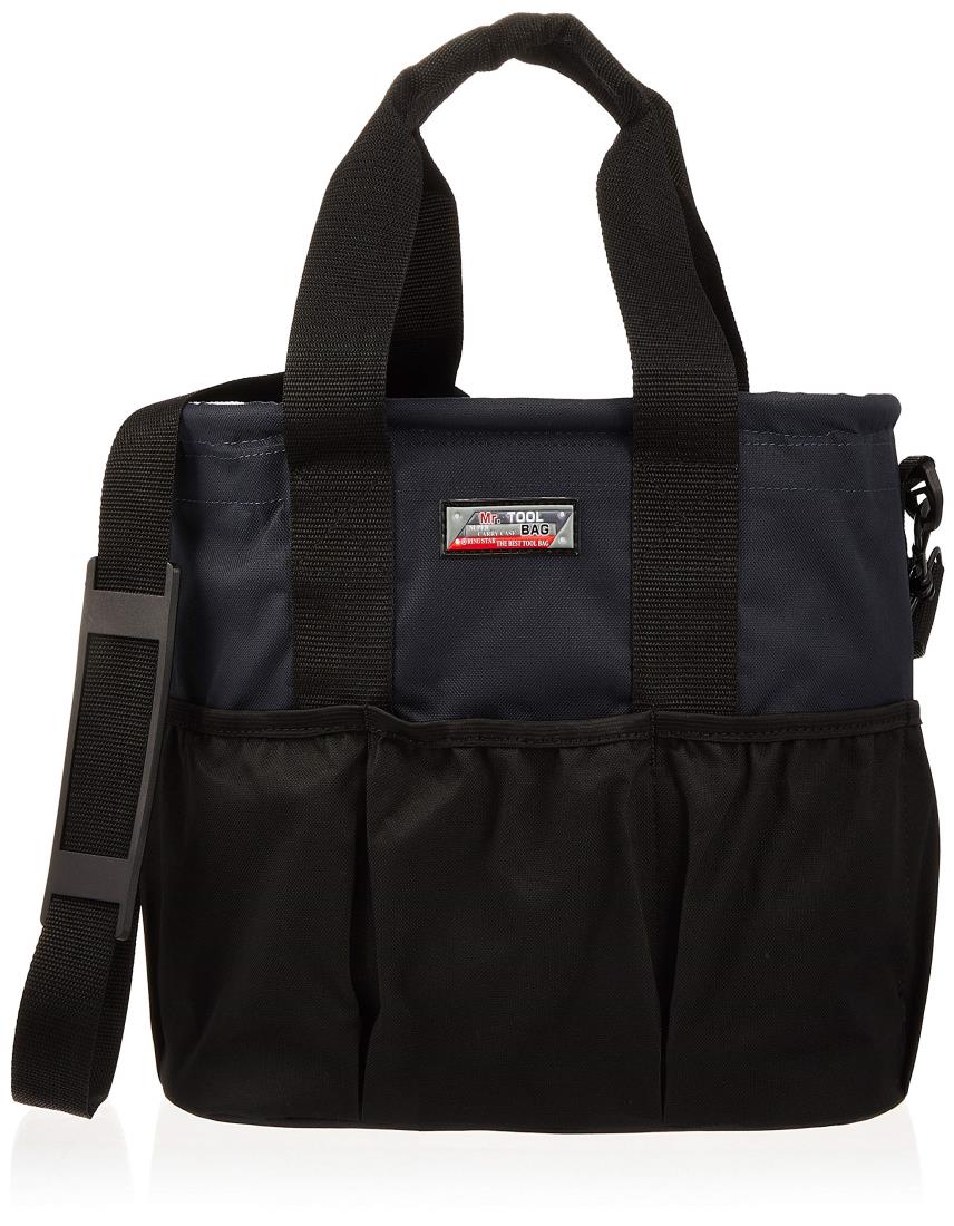 リングスター(Ring Star) ミスターツールバック 工具等収納便利なホルダー付 ブルーMB-360U【L360×W210..