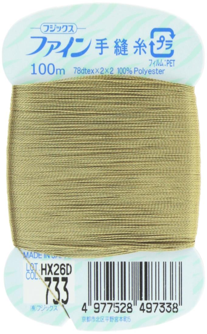 フジックス ファイン 【手縫い糸】 #40 100m col.733