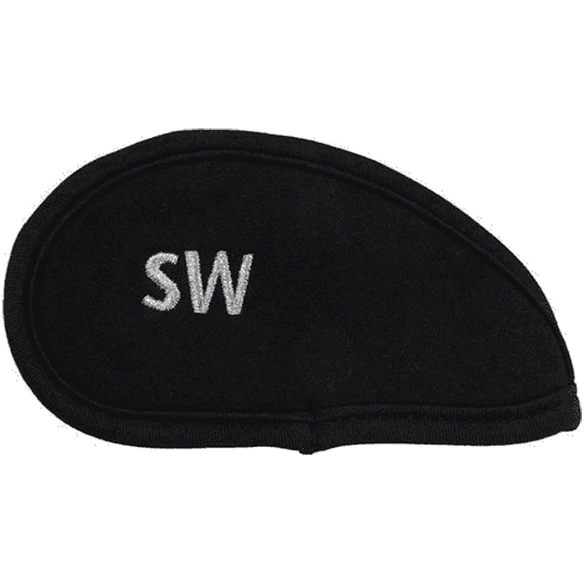 ダイヤゴルフ(DAIYA GOLF) アイアンカバー411 バラ売りモデル 黒 SW HC-411