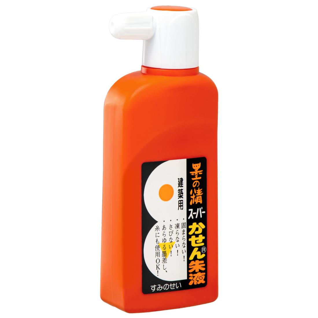 墨運堂 墨汁 スーパーかせん朱液 180mL 13410