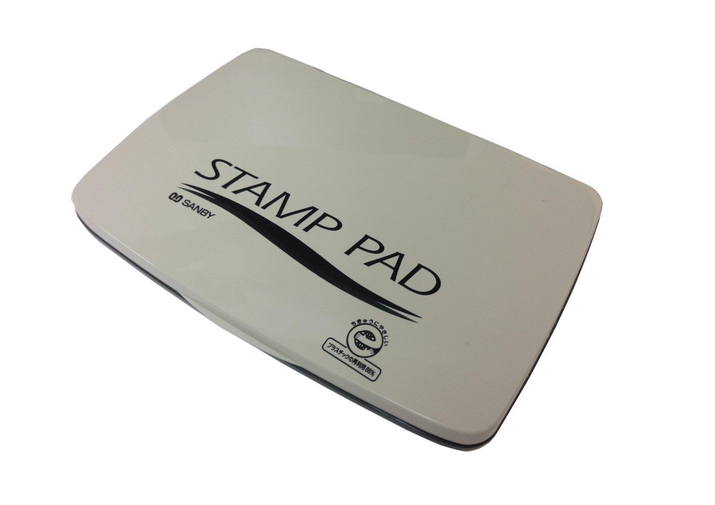 サンビー 顔料系スタンプ台 大型 SA-12 黒