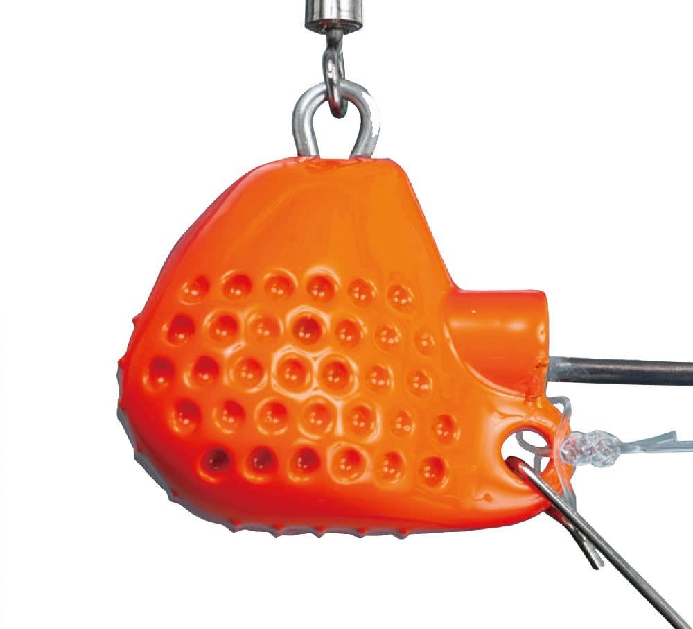 がまかつ テンヤ 19-338 桜幻 鯛テンヤ TG 8号 #6 アピールオレンジ