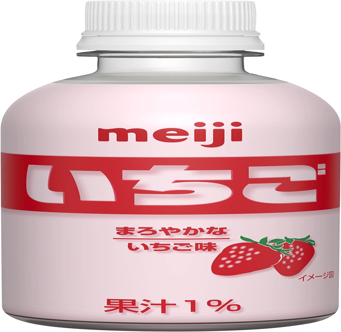 明治 いちごPET 220ml 飲料 ドリンク 飲み物 常温保存 ×24本
