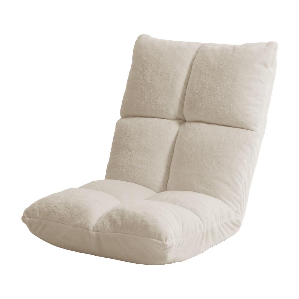 アイリスプラザ座椅子もこふわ厚さ1...