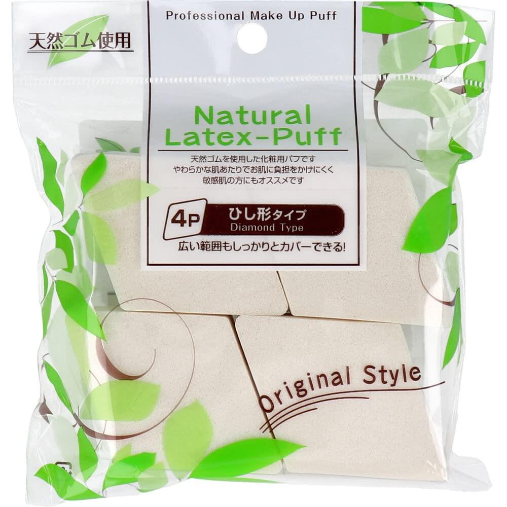 石原商店 天然パフ ひし形タイプ 4P