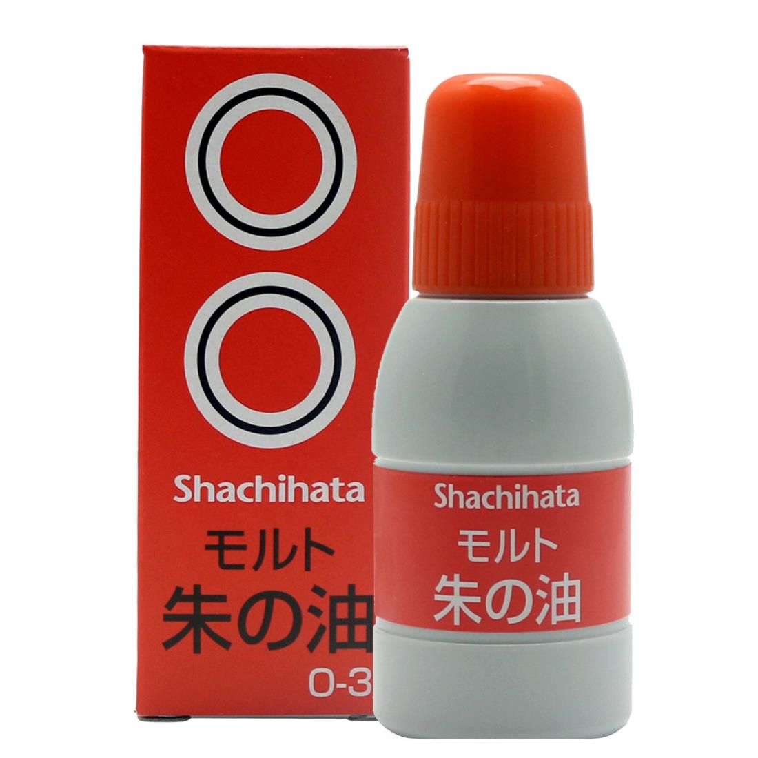 シヤチハタ 朱の油 モルト O-3シユイロ 大