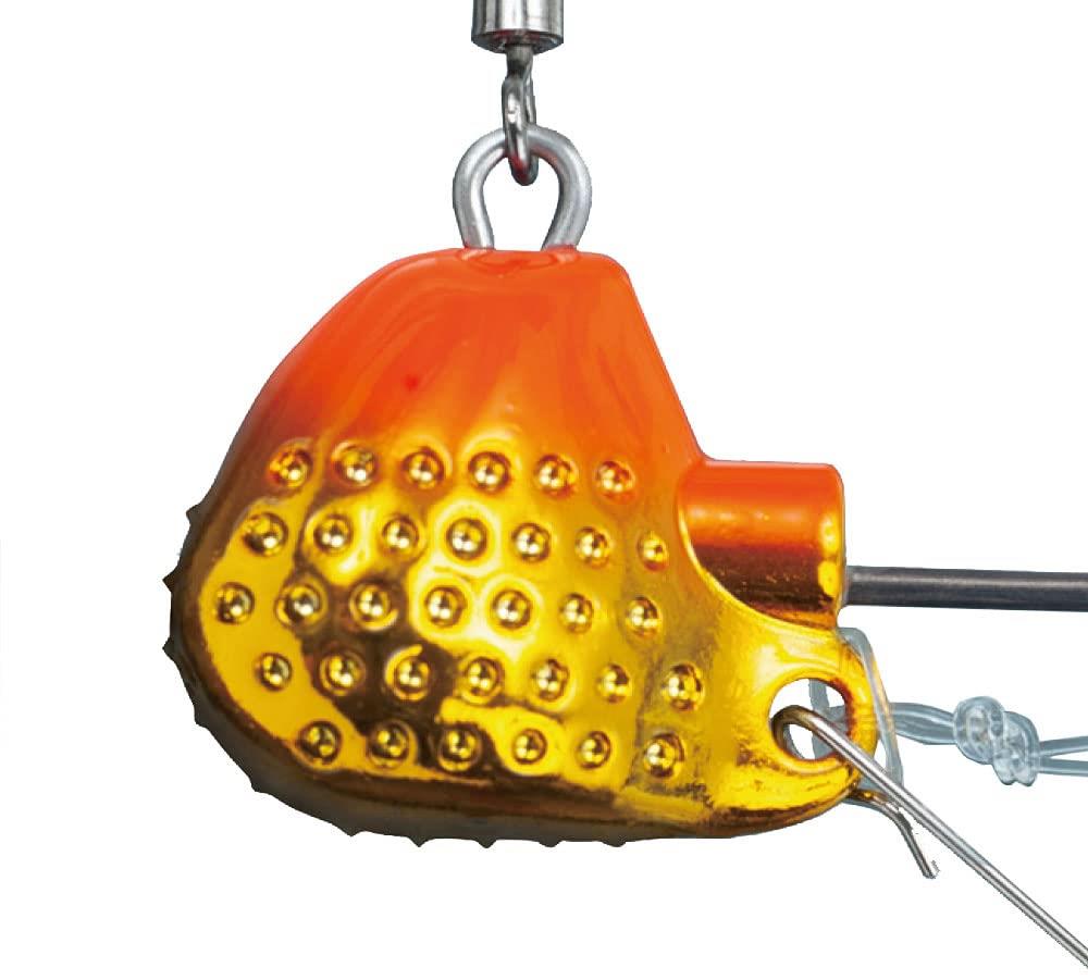 がまかつ テンヤ 19-340 桜幻 鯛テンヤ TG 12号 #3 オレンジ/ゴールド