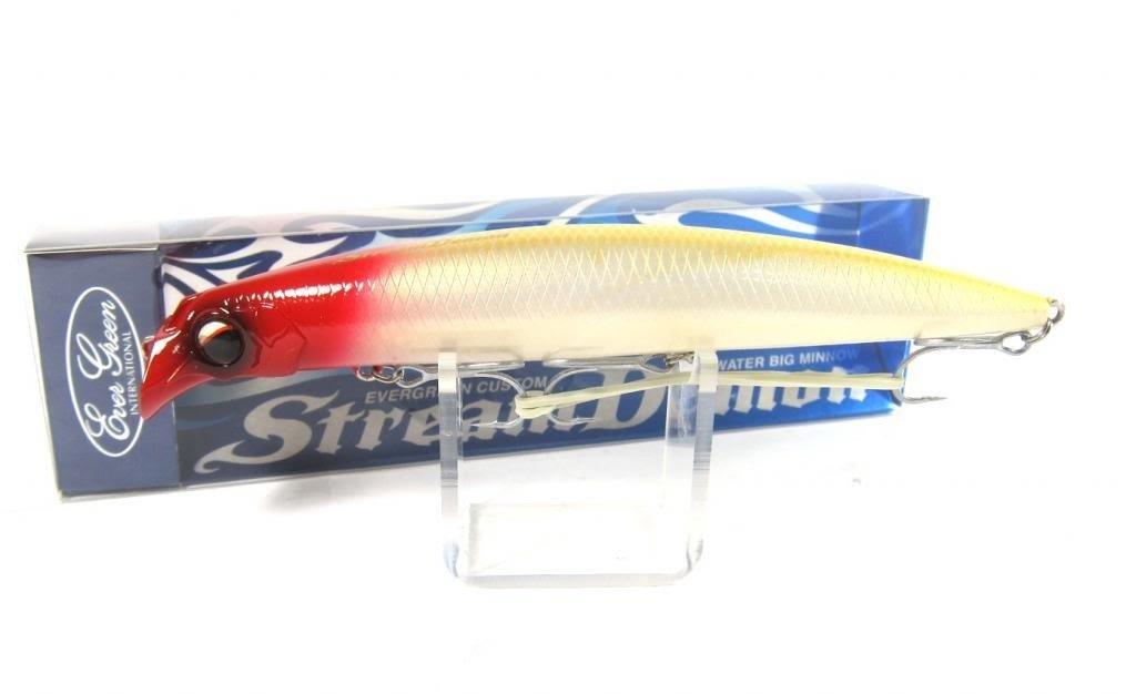 エバーグリーン(EVERGREEN) ミノー ストリームデーモン 16cm 33.5g レッドヘッドパール #705 ルアー