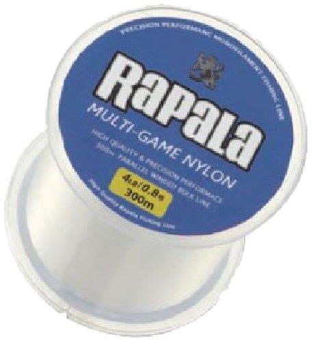 ラパラ(Rapala) ナイロンライン マルチゲーム ナイロン 平行巻ボビン 300m 2.0号 10lb クリア DNHXL023..