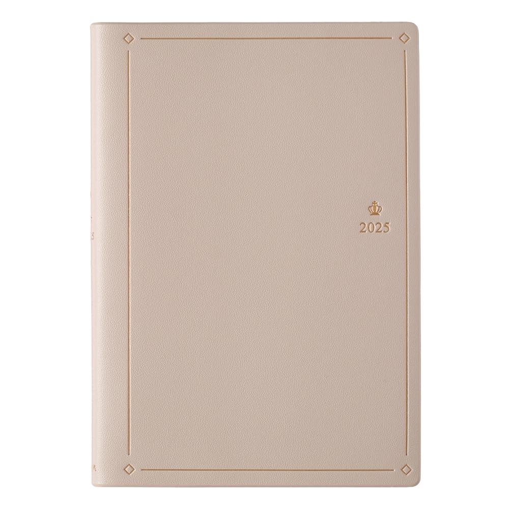 9988 4月始まり王様のブランチ×ペイジェムウィークリーB6-i週間方眼メモ月曜(カフェモカベージュ)