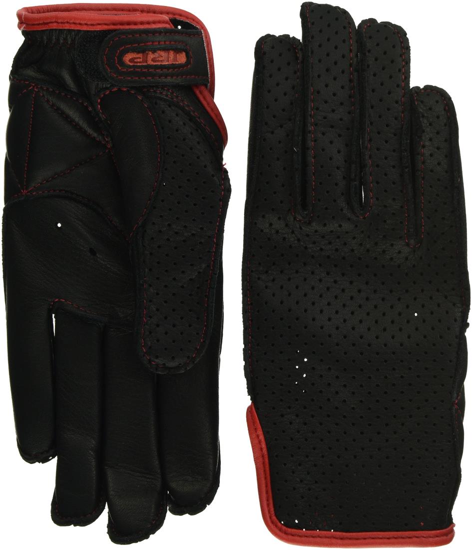 ジェーアールピー(JRP) バイク レザーグローブ STM サマーメッシュグローブ ブラック/レッド WS レディ..