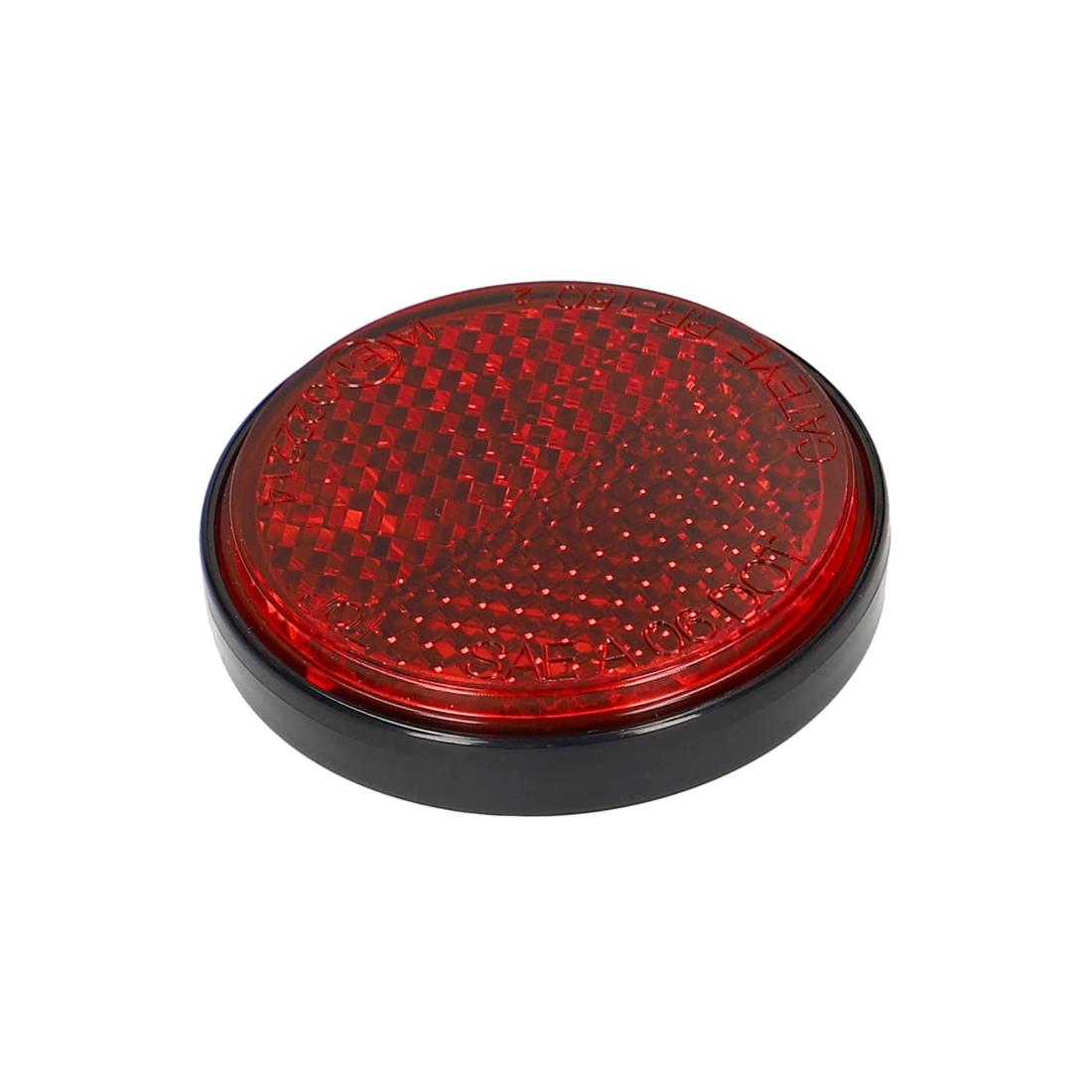 エーモン(amon) 後部反射器(丸) 車検対応 Eマーク認定品 直径約43mm×厚さ約11mm 夜間の視認性向上にも ..