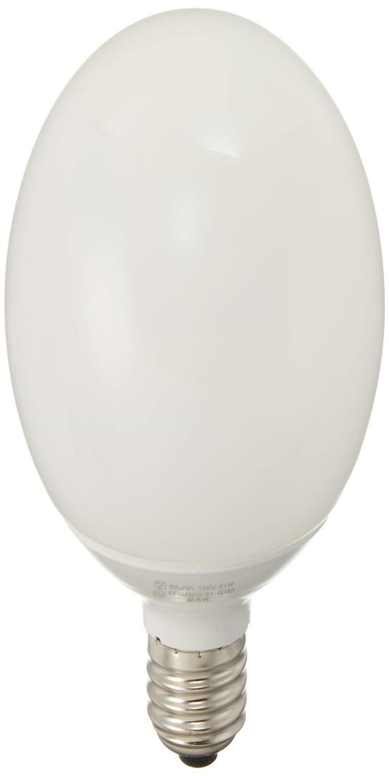 エルパ (ELPA) 電球形蛍光灯G形100W形 電球 100V 21W 1230lm 3波長形昼光色 EFG25ED/21-G101H
