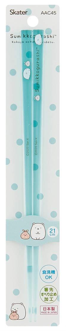スケーター 食洗機対応 アクリル 箸 21cm すみっコぐらし しろくまB AAC45