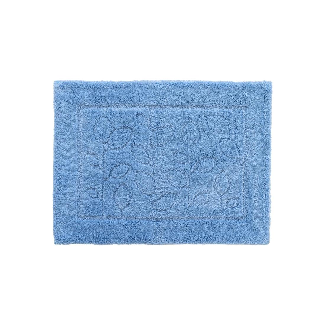 オカ(OKA) 乾度良好ファイン 約45cm×60cm ブルー (吸水 速乾 抗菌防臭 滑り止め 洗える かんどりょうこう)