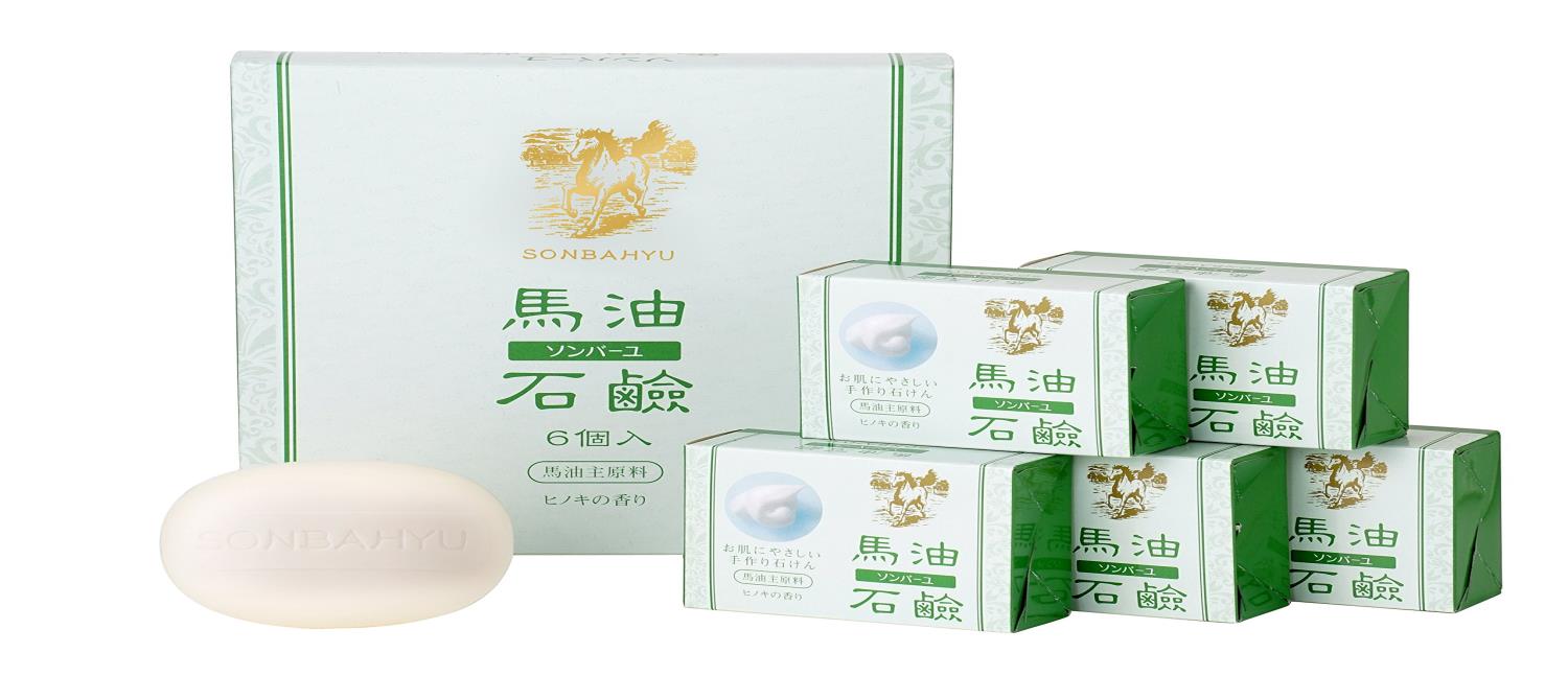 ソンバーユ 馬油石鹸 85g×6個
