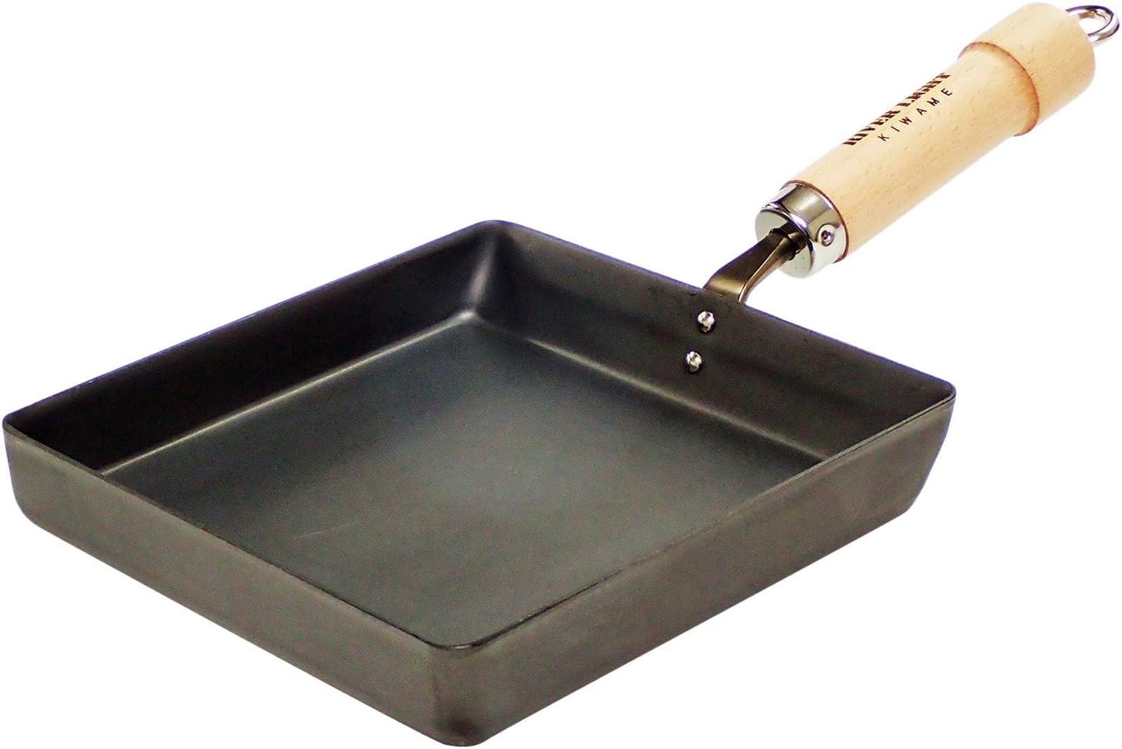 リバーライト 極JAPAN 鉄 たまご焼き フライパン 大 窒化鉄 窒化加工 IH対応 サビにくい 日本製 J1618