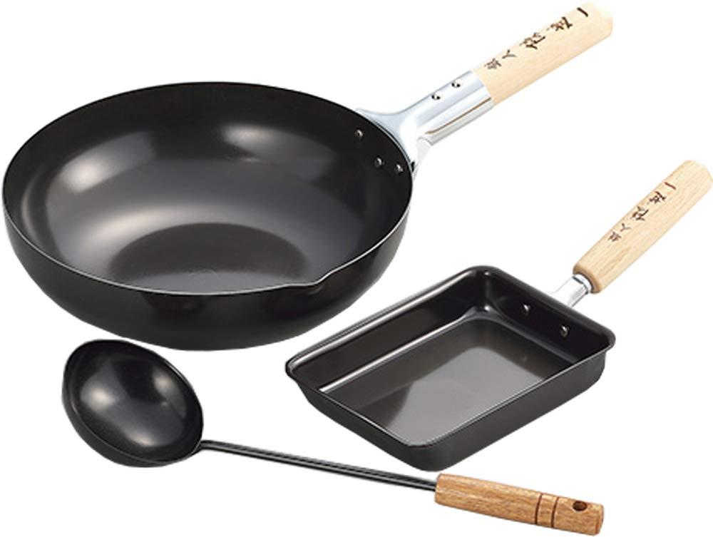 タマハシ(Tamahashi) 陳建一 中華鍋 3点セット IH ガス火対応 陳建一公認ブランド CK-401