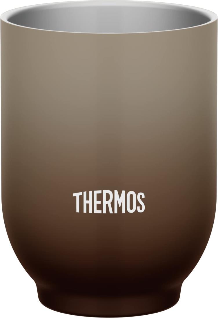 サーモス 真空断熱カップ 300ml ブラウン 湯吞み JDT-300 BW
