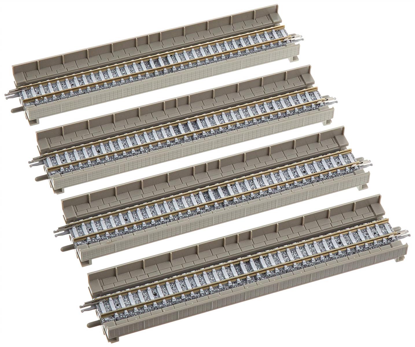 TOMIX Nゲージ 高架橋付 PCレール HS158.5-PC F 4本セット 1826 鉄道模型用品