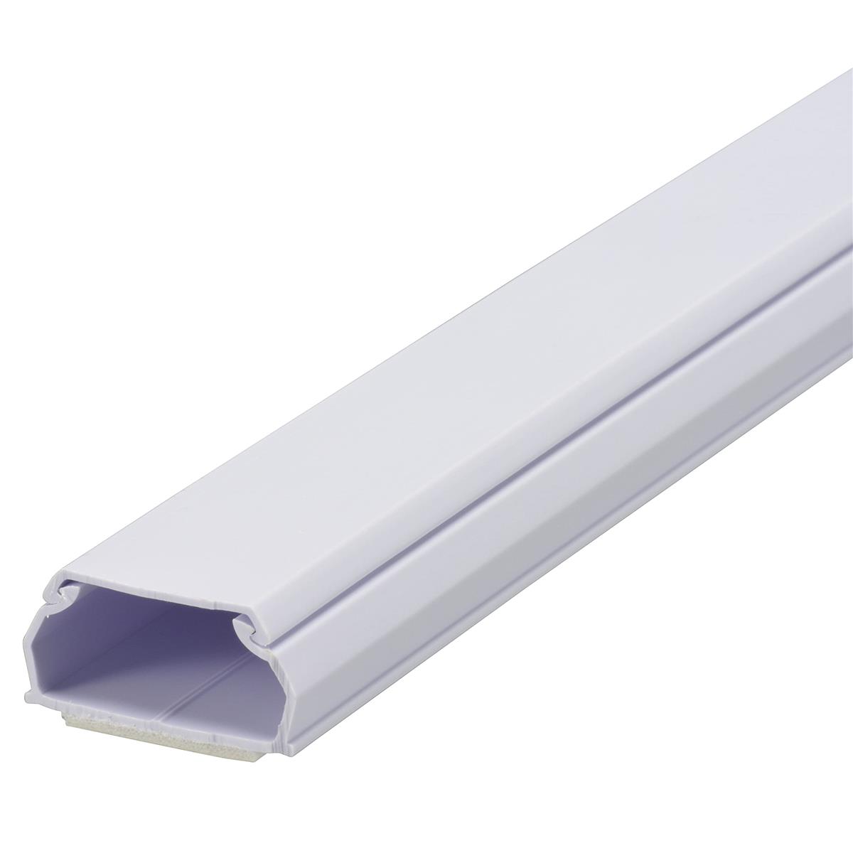 オーム電機 テープ付ABSモール3号 1m ホワイト 配線カバー 配線モール ケーブルカバー DZ-AMT31-W 00-9516 OHM