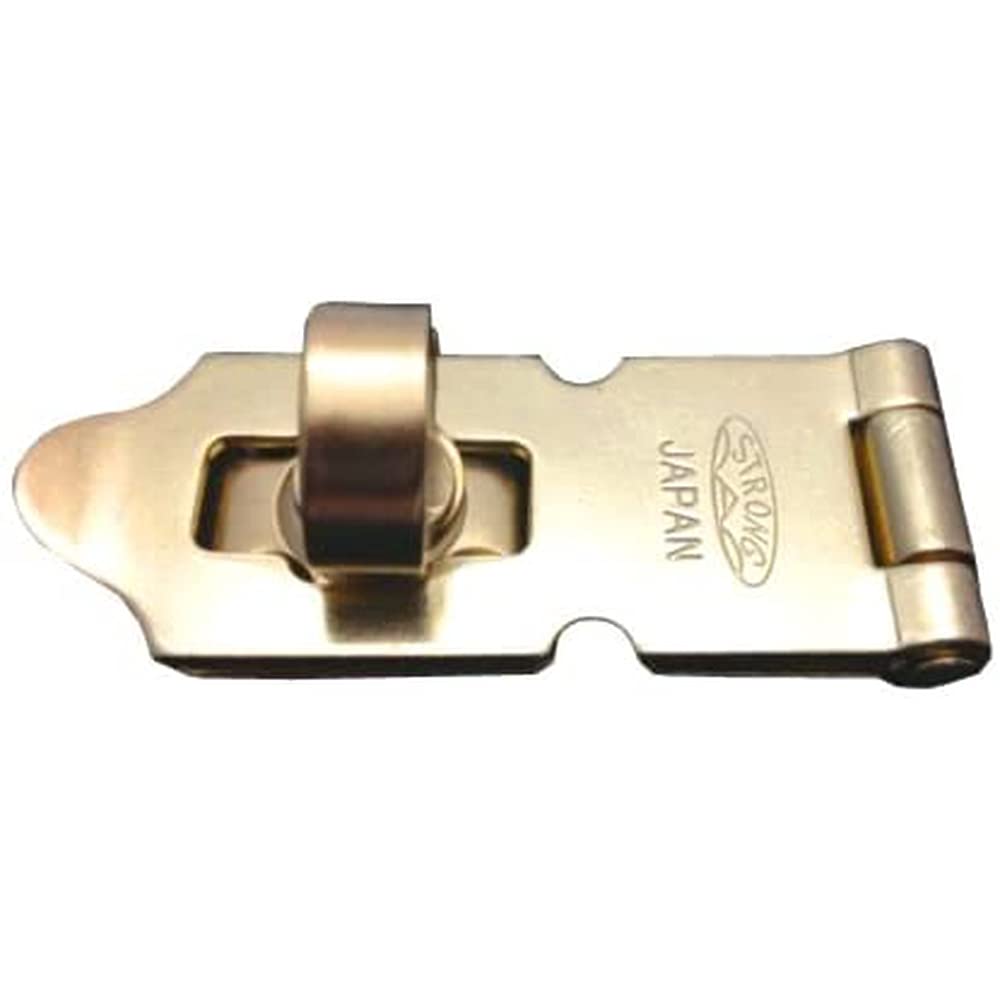 清水 ストロング掛金 真鍮 ヘッダー付P 45mm