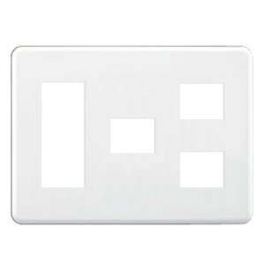 東芝ライテック プレート6個用(3+1+2用) WDG5436(WW)