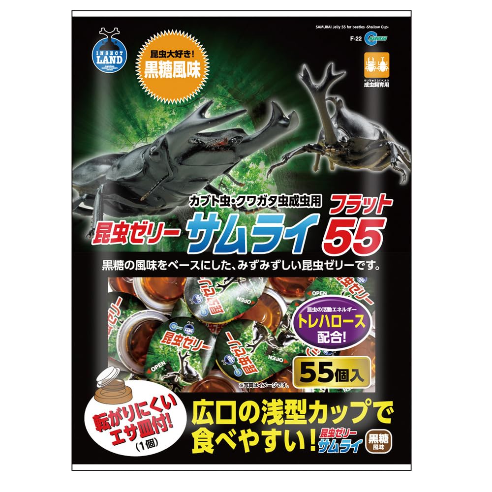 インセクトランド 昆虫ゼリー サムライ フラット55