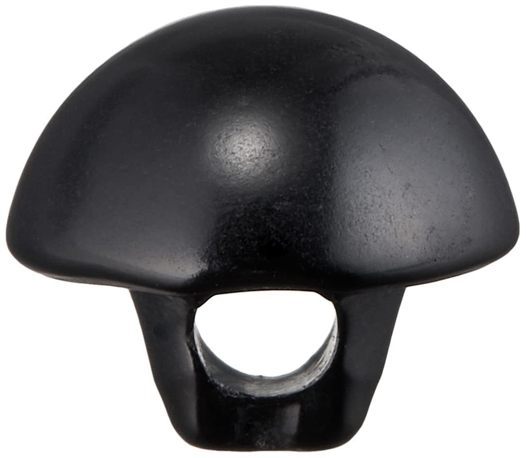 日本紐釦貿易(Nippon Chuko) 裏穴 目玉ボタン 144個入 φ8mm 黒 CE142-1-144 手芸用品 ボタン・フック ..