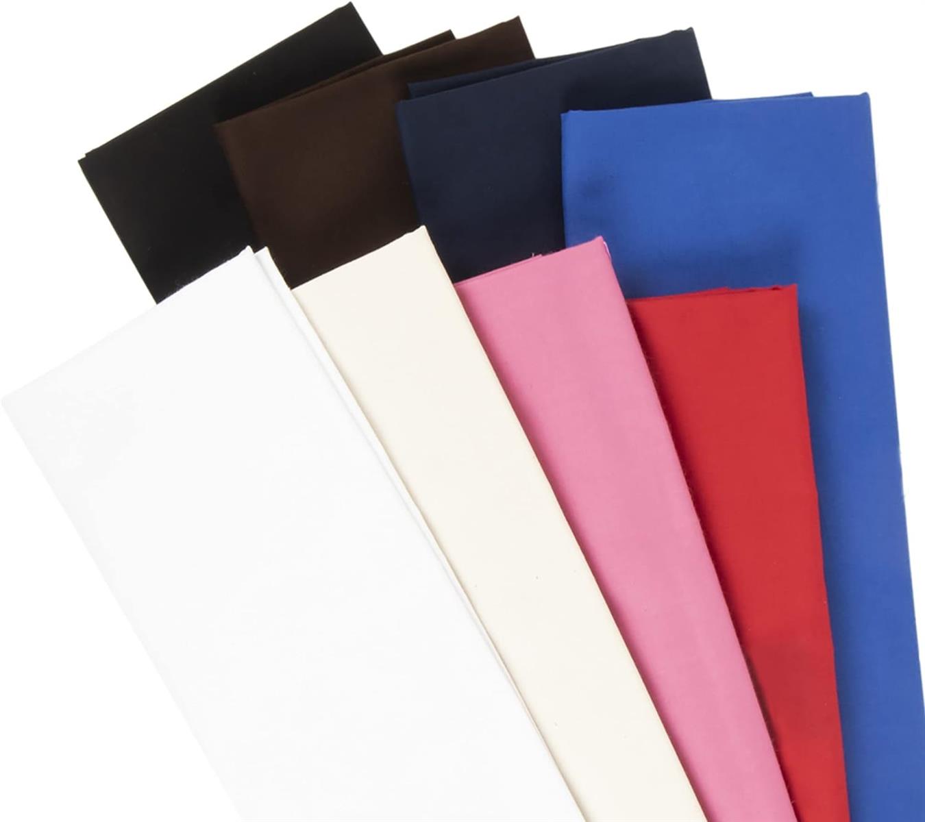 KIYOHARA シーチング 生地 無地 約108cm×1Mカット Col.BK 黒 TY17A-1M